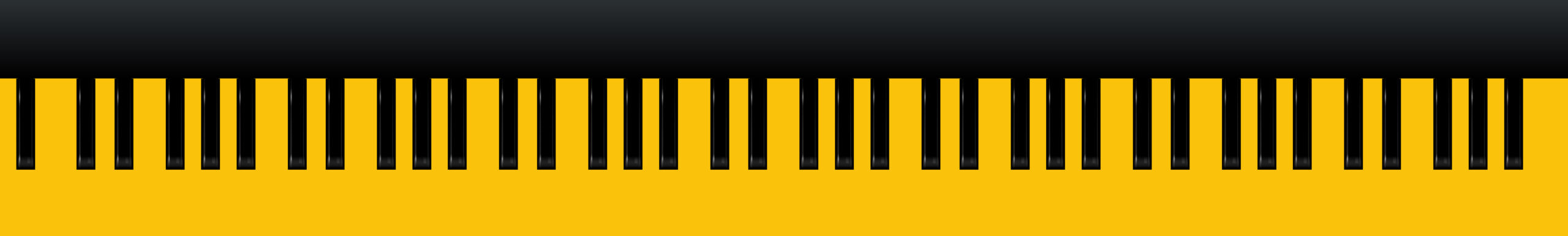 Piano keyboard isolated on white background. Music design template